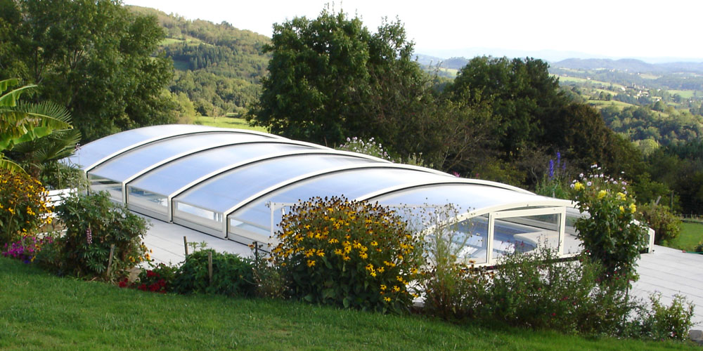 Abris de piscine bas Génie