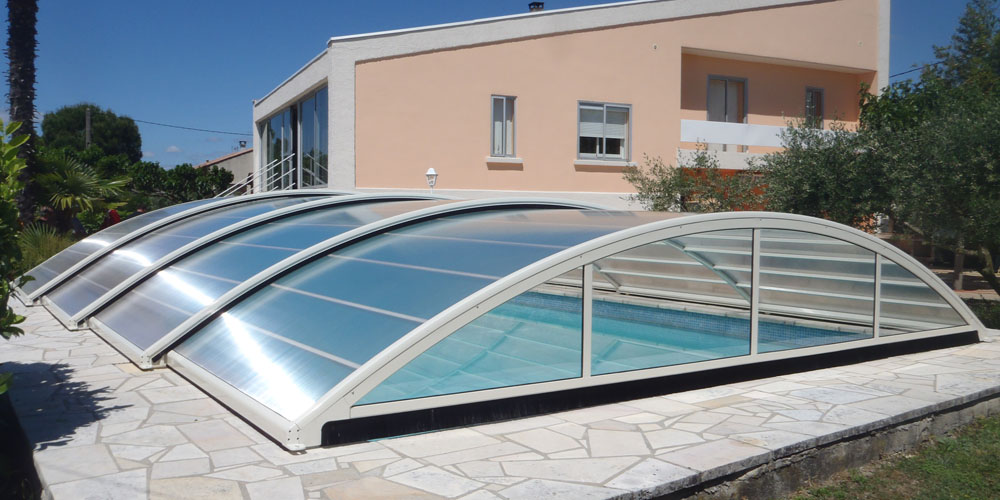 Abri bas de piscine Magic