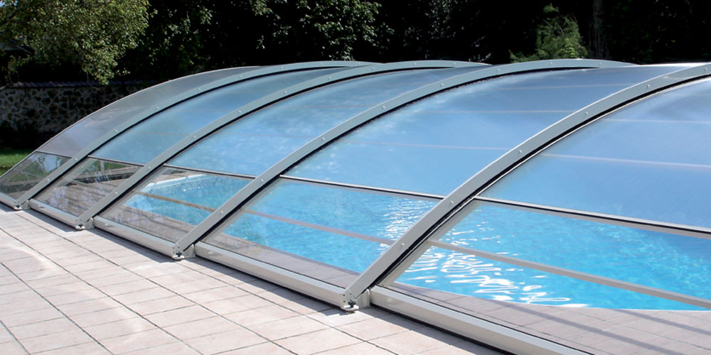 Abri bas de piscine transparent Magic