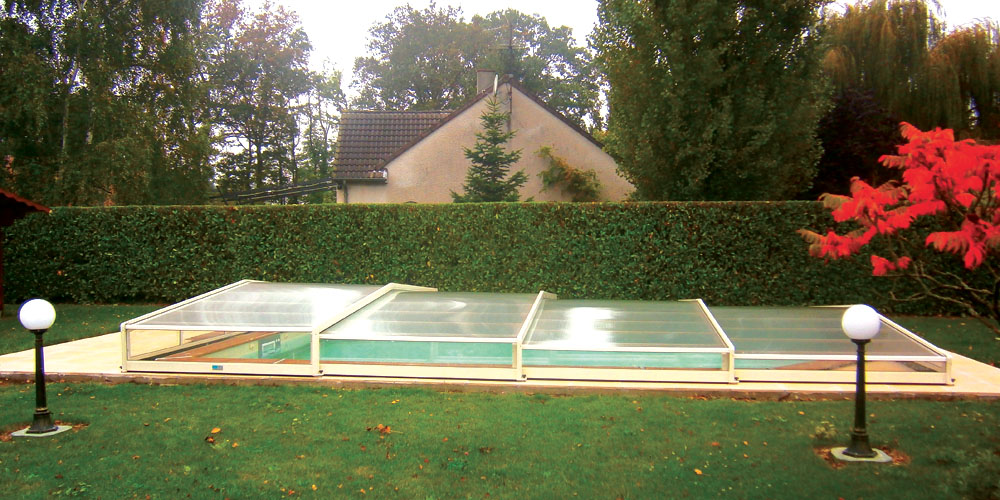 Abris plat de piscine